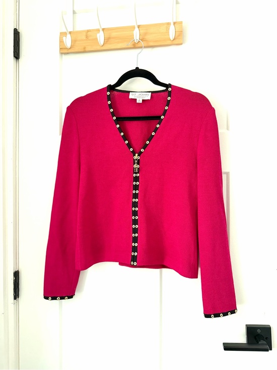 St. John Sweaters - The vibrant pink ST JOHN collection sweater size 6